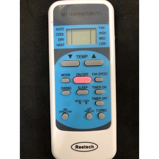 Remote máy lạnh Reetech - Điều khiển điều hòa Reetech