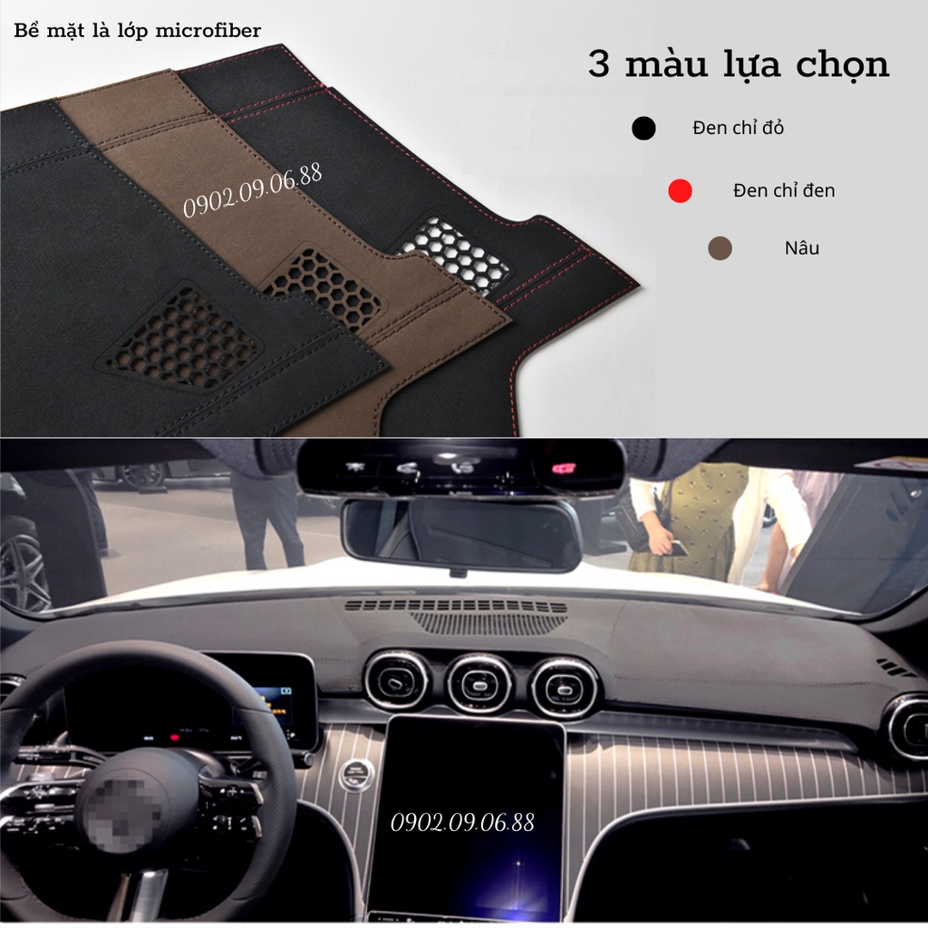 THẢM TAPLO MICROFIBER XE MERCEDES C 200 ĐỜI 2022+