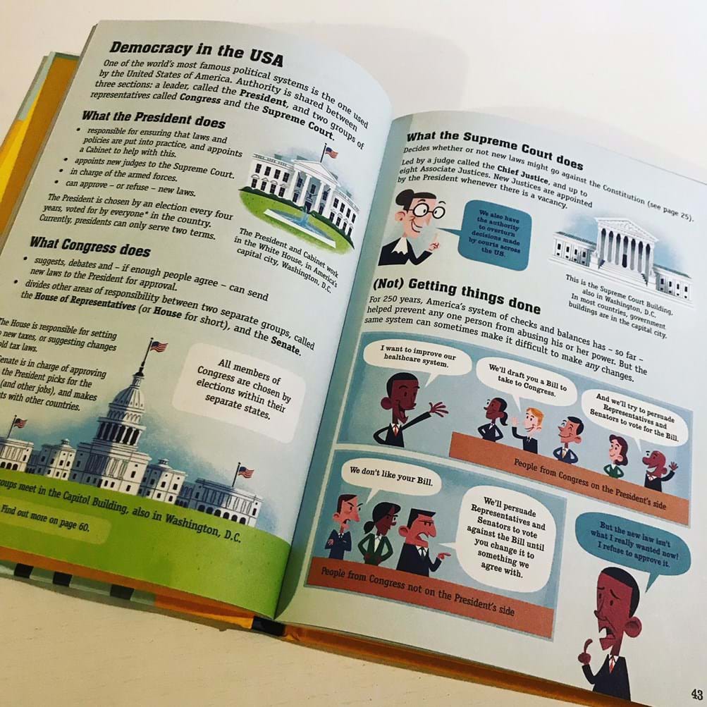 Sách Politics for Beginers Usborne