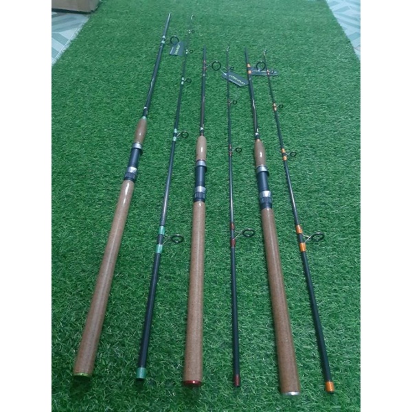 Cần Câu Chính Hãng Ashino Black Max Cán Gỗ ,Cacbon đẹp Chuyên Câu sông,hồ...