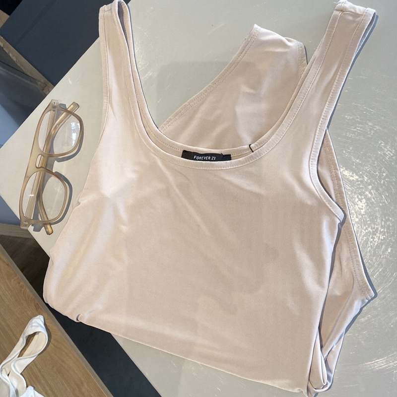 Áo liền thân hai dây bảng to chất liệu cotton lụa | BigBuy360 - bigbuy360.vn