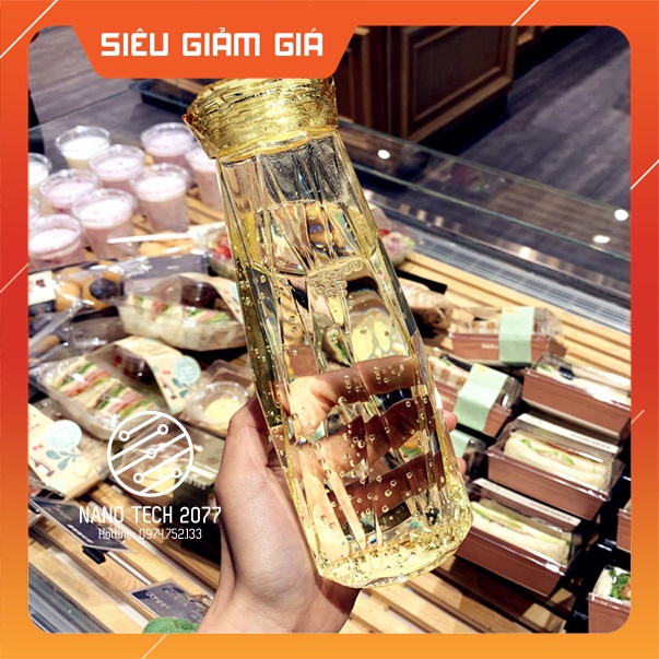 BÌNH NƯỚC KIM CƯƠNG PHA LÊ SIÊU HOT GIÁ RẺ - GIAO MÀU NGẪU NHIÊN Nano Tech 2077
