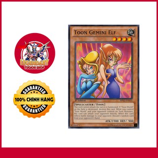 [Thẻ Bài Yugioh Chính Hãng] Toon Gemini Elf