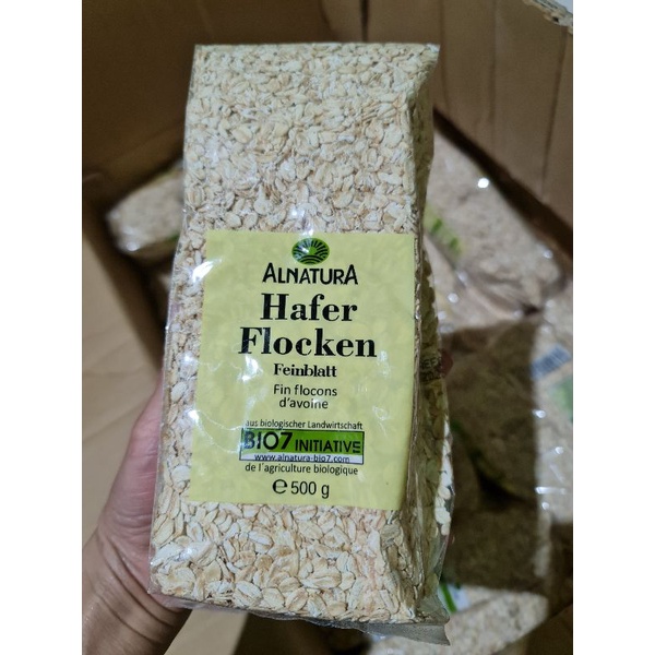 yến mach đức cán dẹp, cán vỡ (gói 500g)