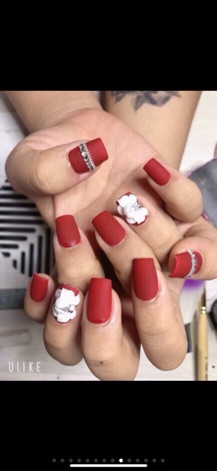 40 Hoa bột đá gắn móng nail ..