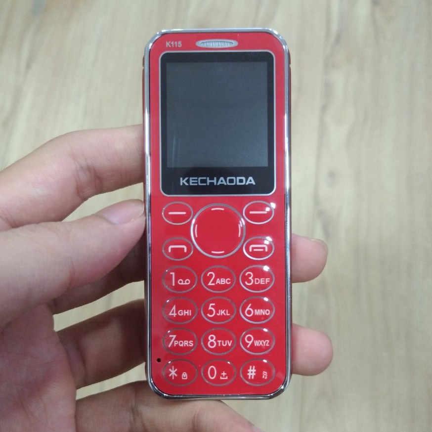 Điện thoại mini Kechaoda K115 kiêm tai nghe bluetooth nhỏ gọn 3 sóng siêu mỏng BH 12 tháng | BigBuy360 - bigbuy360.vn