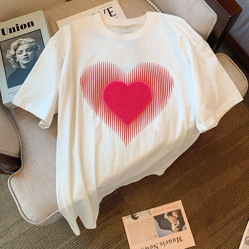 Mới Áo Thun Ngắn Tay In Hình Cá Tính Thời Trang Dành Cho Nữ