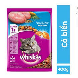 48 gói thức ăn mèo whiskas gói 400gr