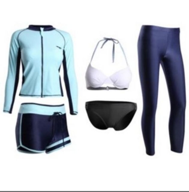 CÓ BIG SIZE - Bộ đồ bơi nam nữ áo khoác nhiều mảnh | BigBuy360 - bigbuy360.vn