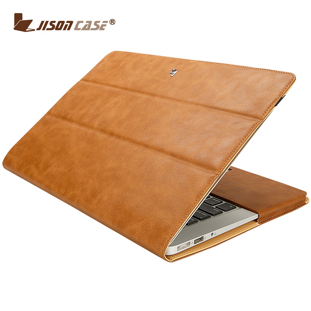 Bao da cao cấp Jisoncase cho Macbook (dạng quyển sổ) T31