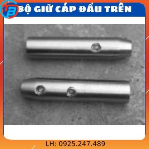 Bộ giữ cáp đầu trên tăng đơ ống cầu thang inox 304 phi 4,5,6,8,10 ly - vật tư Vina
