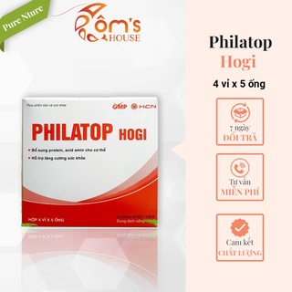 20 ống Philatop Hogi plus HCN, giúp trẻ hết biếng ăn, bổ sung dưỡng chất