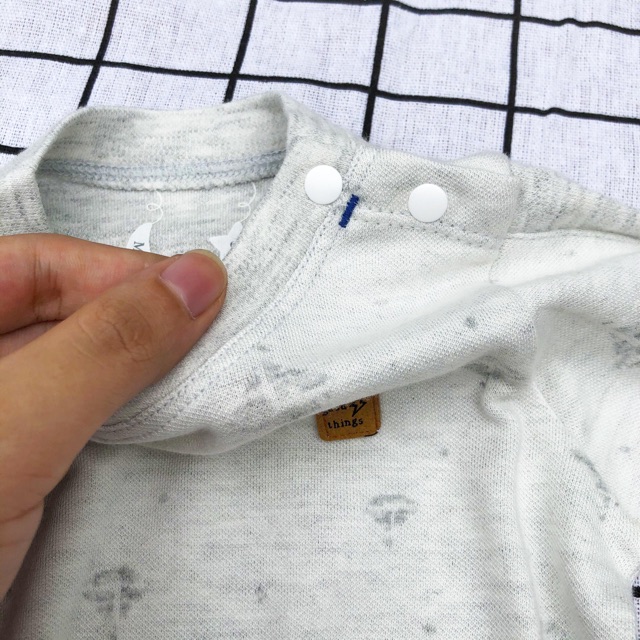 BỘ DÀI TAY MOMMA BABY HOẠ TIẾT Cho Bé Sơ Sinh Cực Yêu