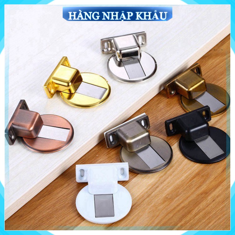 [Cam Kết Loại 1] Bộ Chặn Cửa Nam Châm Hút Tự Động bằng hợp kim kẽm chống rỉ chống va đập thông minh tiện dụng