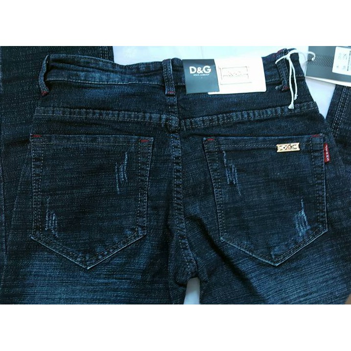 Quần Bò Nam Cao Cấp Demin Xám Xanh | BigBuy360 - bigbuy360.vn