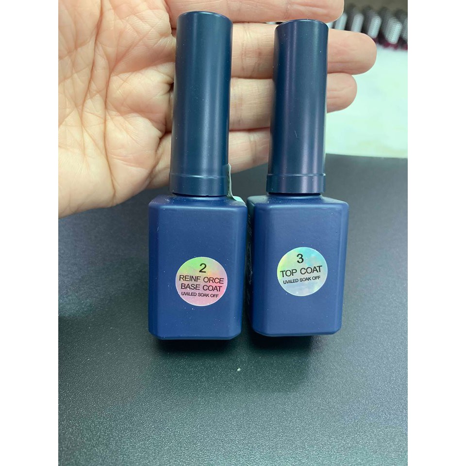 Bộ Base Top RuBy Hiệu Gel Polish Siêu phẩm cho ngành Nails
