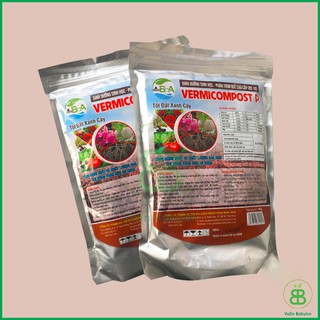 Phân trùn quế dạng viên VERMICOMPOST 500GRAM