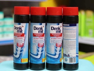 (HÀNG NỘI ĐỊA ĐỨC) BỘT THÔNG TẮC CỐNG DENKMIT 600g.