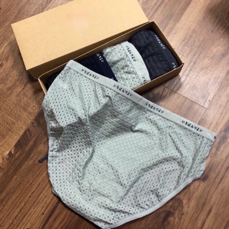 Quần lót chéo thông hơi nam xuất Nhật