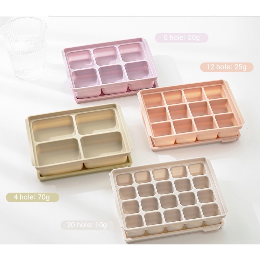 Khay trữ đông silicone chính hãng TGM Hàn Quốc