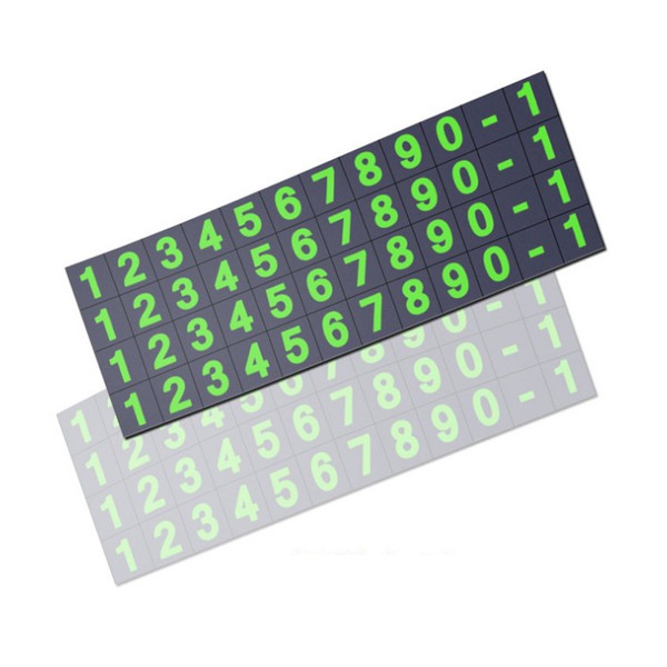 Combo 50 bảng ghi số điện thoại bập bênh trên ô tô