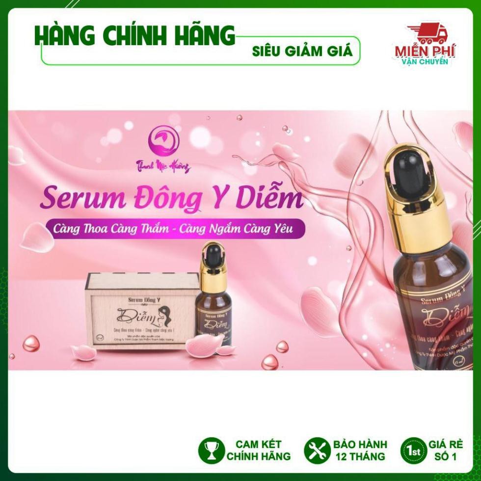 [TRÁNG, MỀM, MỊN, NGỪA MỤN, CHÍNH HÃNG] Serum Đông Y Diễm - Thanh Mộc Hương