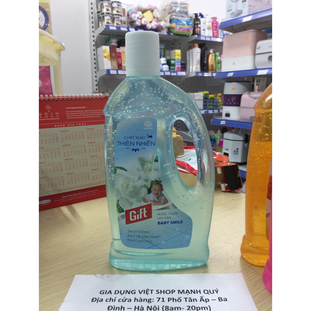 Nước lau sàn Gift Đủ Mùi Dung Tích 1L