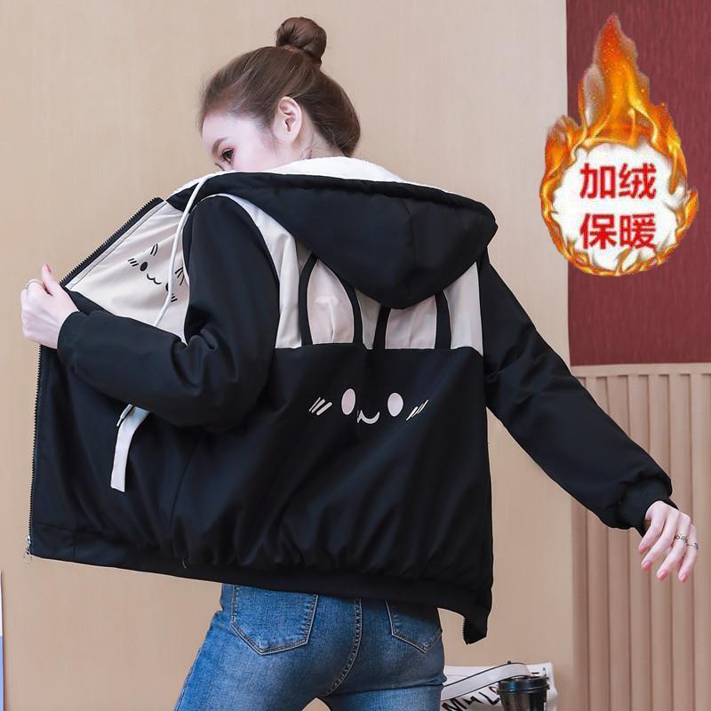 Áo Khoác Đệm Lông Cừu Dày Dặn Thời Trang Mùa Đông Dành Cho Bé Gái 14-16 Tuổi 13 AWT2
