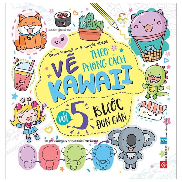 Sách-Vẽ theo phong cách Kawaii với 5 bước đơn giản