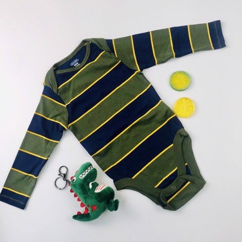 [3-24M] Set 3 bodysuit dài tay Old Navy bé trai - Random