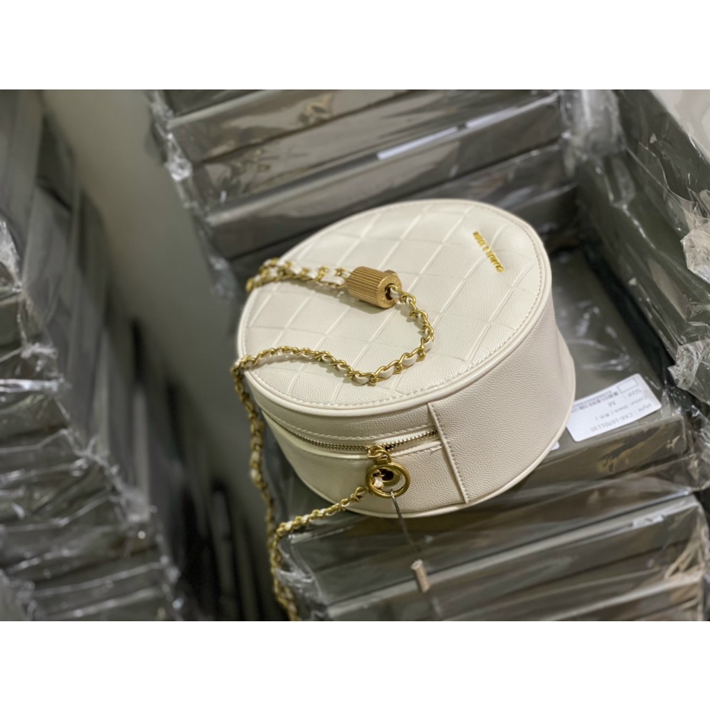 túi đeo chéo nữ dáng tròn CK2-80680915 đủ 2 màu