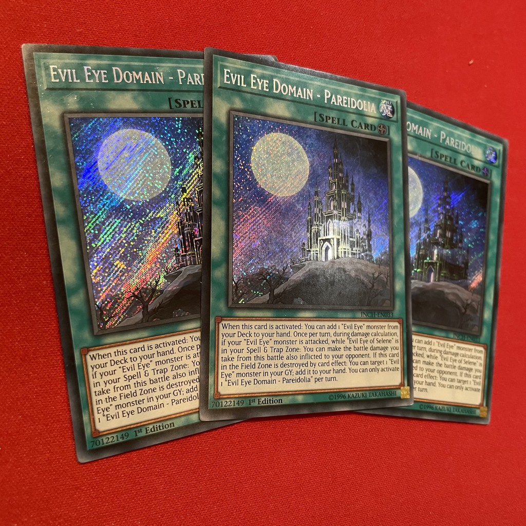 [EN-JP][Thẻ Bài Yugioh Chính Hãng] Evil Eye Domain - Pareidolia