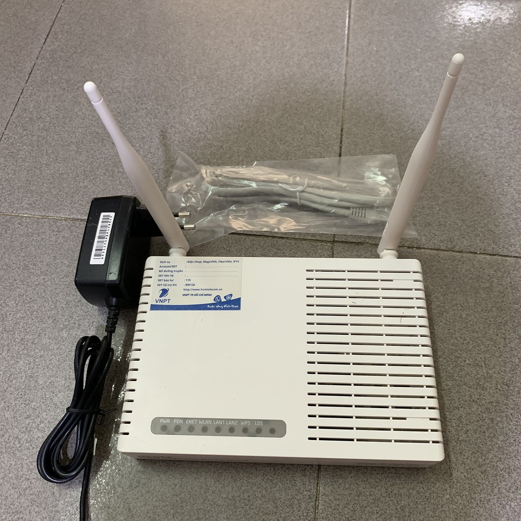 Modem quang GPON VNPT iGate GW020 đẹp [ qua sử dụng ]