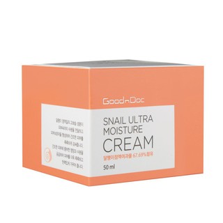 [CHÍNH HÃNG] Kem dưỡng trắng da ngăn ngừa lão hóa Goodndoc Snail Ultra Moisture Mream 50ml