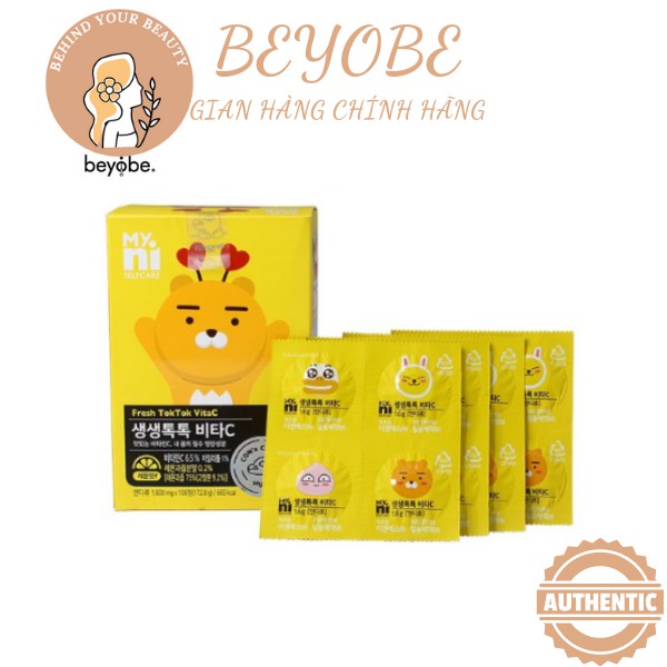 CHÍNH HÃNG ĐỦ CHỨNG TỪ- COMBO 10 viên kẹo ngậm bổ sung vitamin C và khoáng chất của Ildong Myni