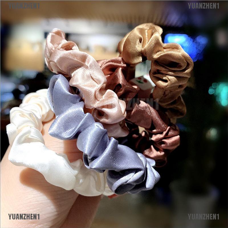 Set 6 Dây Cột Tóc Đính Kim Tuyến Lấp Lánh Thời Trang Cho Nữ YUANZHEN1