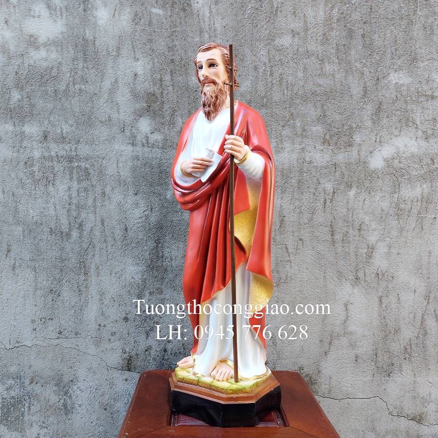 Tượng Thánh Gioan Kim 60cm composite