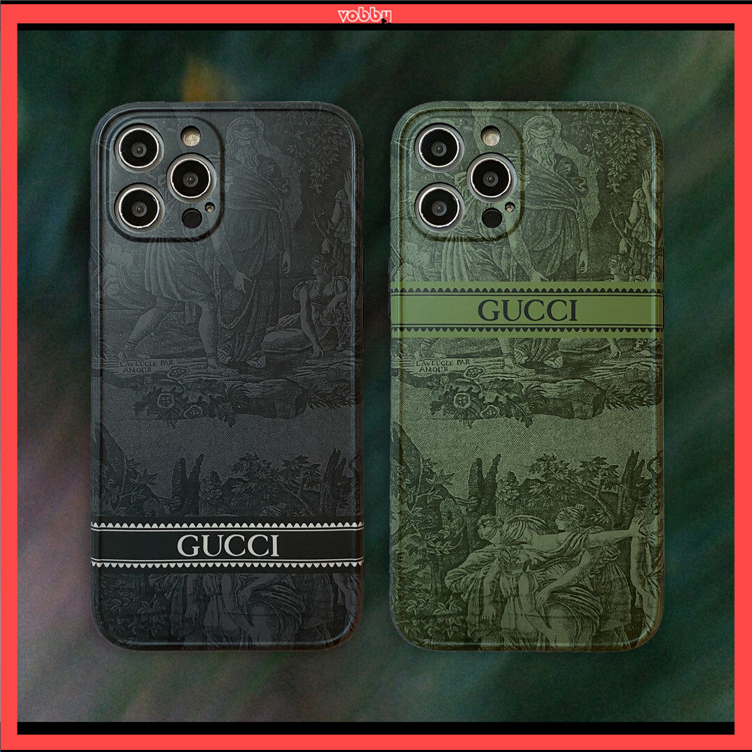 Ốp Lưng Nhựa Mềm In Logo Gucci Cho Iphone12 Mini 11 Pro Max 7 / 8plus Se2020 X / Xs Xr Xsmax