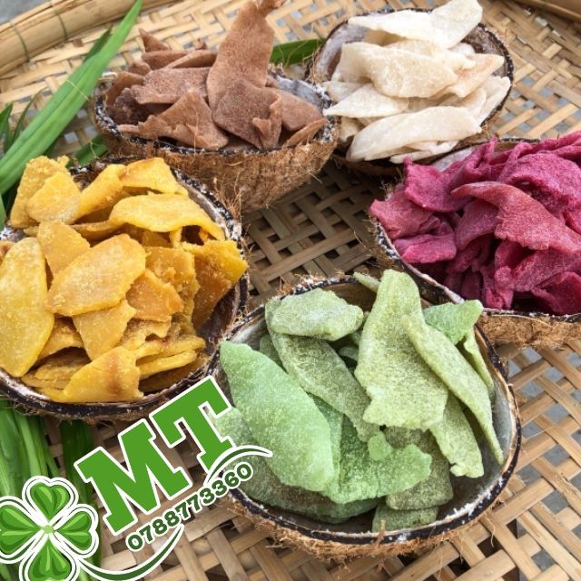 Mứt dừa non miếng nhà làm 1kg