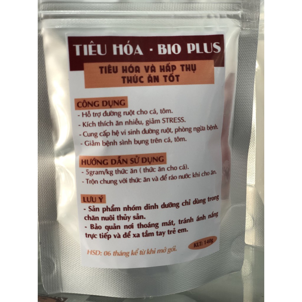 Men hỗ trợ Tiêu Hóa chống sìn bụng Cá Koi, Ba Đuôi, Guppy, Betta, La Hán, Cá Rồng, Cá Dĩa,...140gram