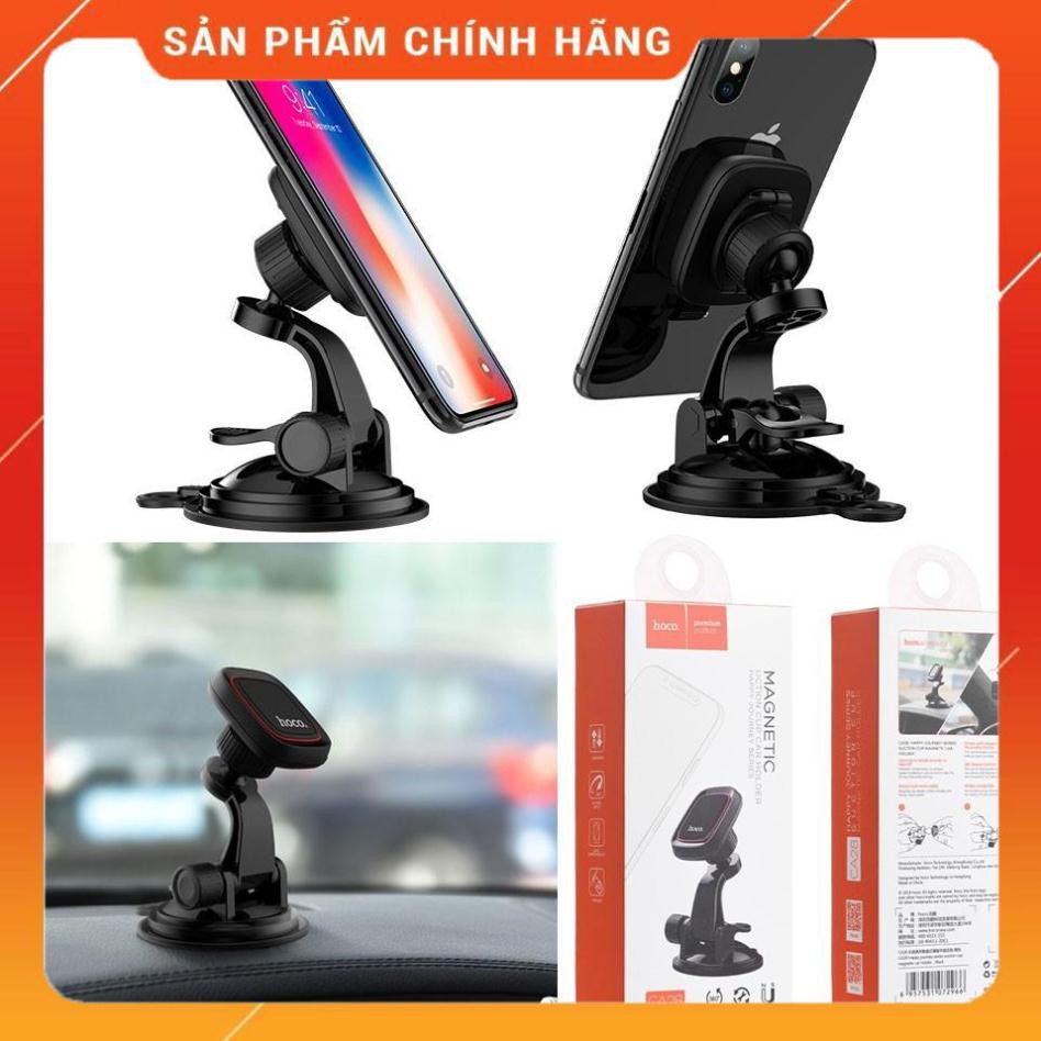 Giá đỡ điện thoại cao cấp trên xe hơi Hoco CA28 Chính Hãng