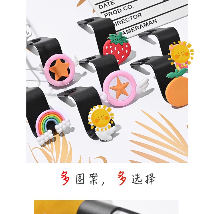 Móc treo đồ sau ghế ô tô họa tiết hoạt hình 3D đáng yêu