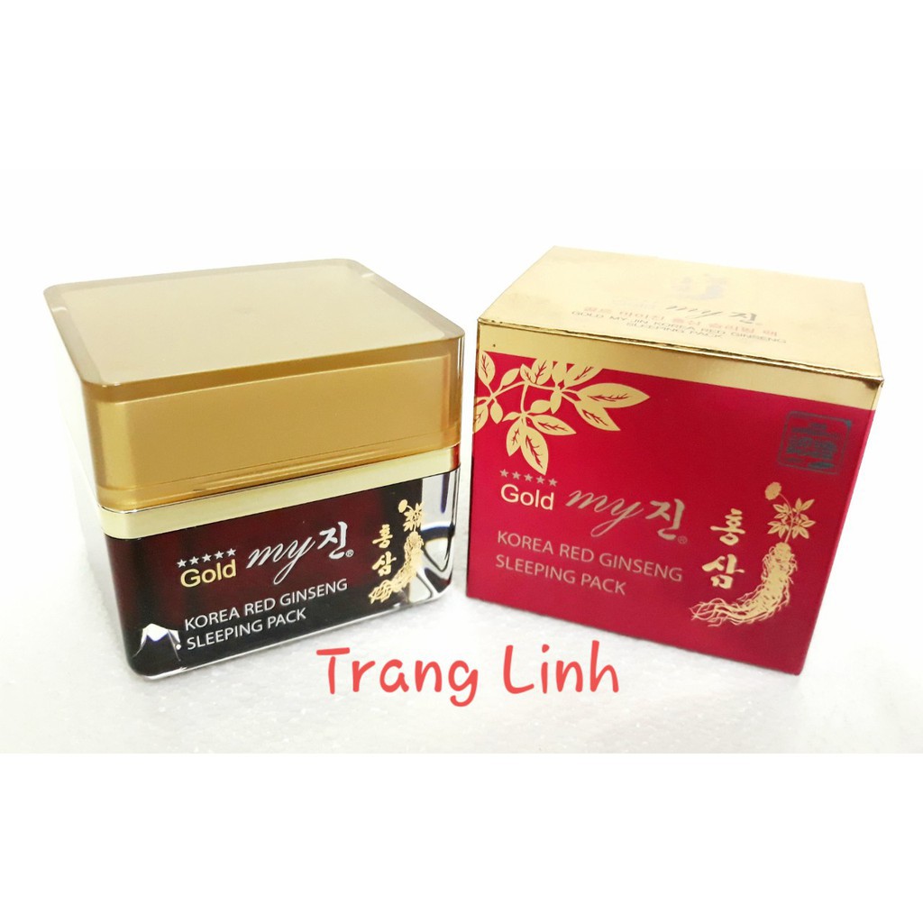 [ Sale Sốc ] Kem Hồng Sâm Dưỡng Trắng Da Đêm My Gold Hàn Quốc