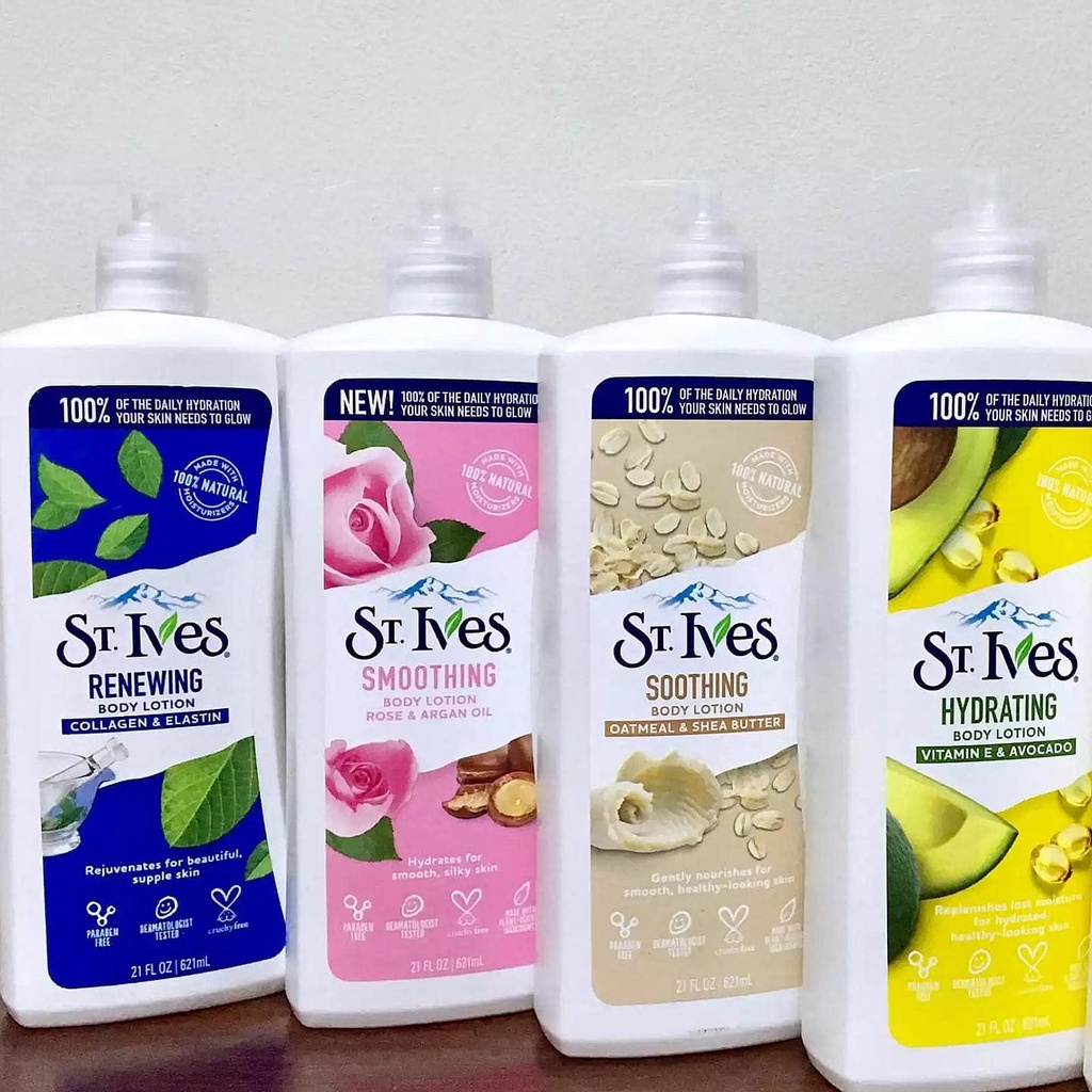 Sữa Dưỡng Thể Toàn Thân St.Ives Body Lotion 621ml