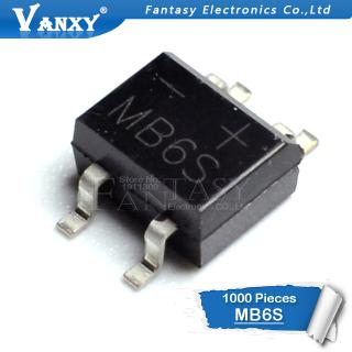 Set 20 Linh Kiện Đi Ốt Chỉnh Lưu Mb6S Smd 0.5a 600v