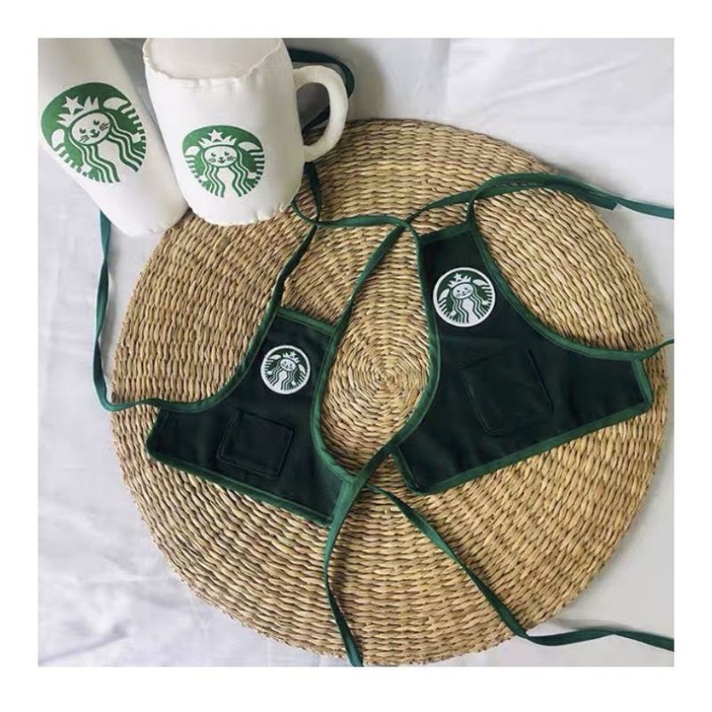 Tạp Dề Starbucks Dành Cho Thú Cưng Thỏ - Bọ Ú - Sóc - Chó - Mèo