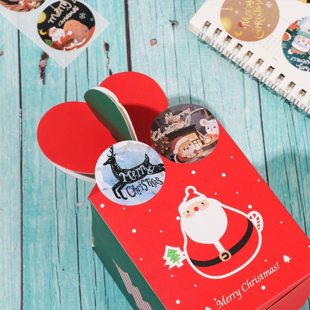 LAKAMIER 500 cái / cuộn :hristmas :tickers :erry :hristmas : : nvelope :ackaging : eal :ticker