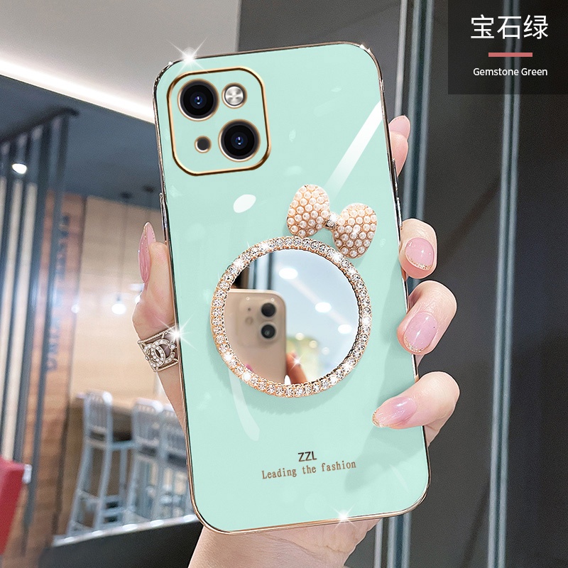Ốp Điện Thoại Gắn Gương 3D Cho iPhone 6 plus 6s plus 7 plus 8 plus xs max xr 11 pro max 12 pro max 13 pro max 14 plus 14 pro max