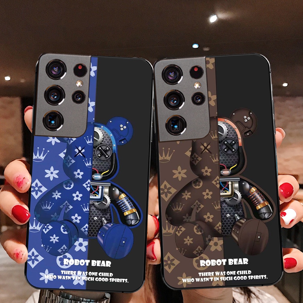 [HOT] ỐP LƯNG SAMSUNG SAMSUNG S21 ULTRA-SAMSUNG S21-SAMSUNG S21 PLUS IN HÌNH BEARBRICK SIÊU HOT 2021