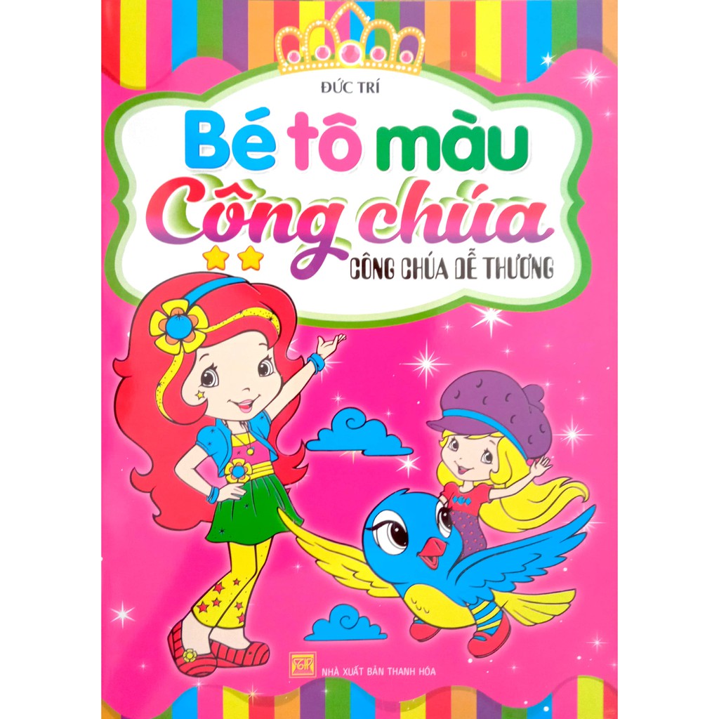 Sách - Bé Tô Màu Công Chúa (Đức Trí) - Combo 4 cuốn
